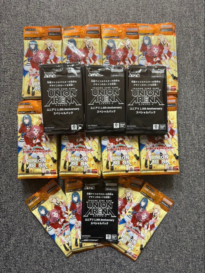 ユニオンアリーナ　学園アイドルマスター　バラパック　プロモ