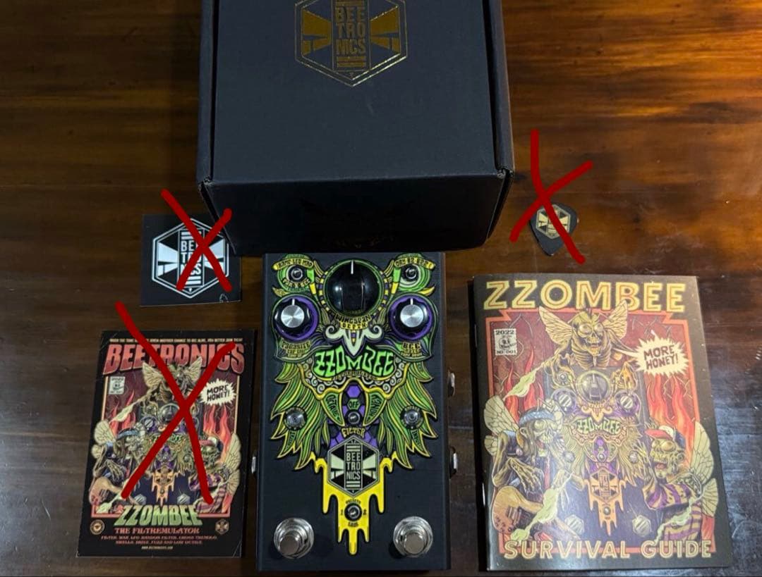 Beetronics ZZOMBEE FILTREMULATOR ファズ