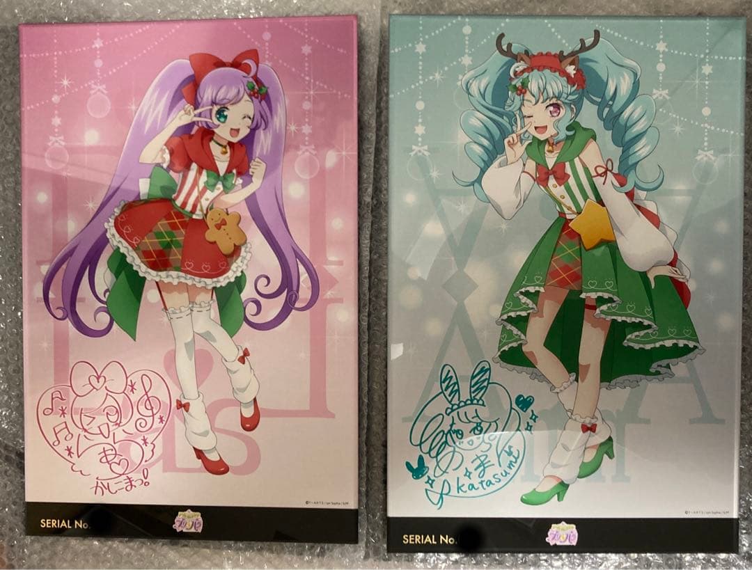 アイドルランド プリパラ メタライズアート 真中らぁら 香田澄あまり アイドルランド プリパラ メタライズアート 真中らぁら 香田澄あまり