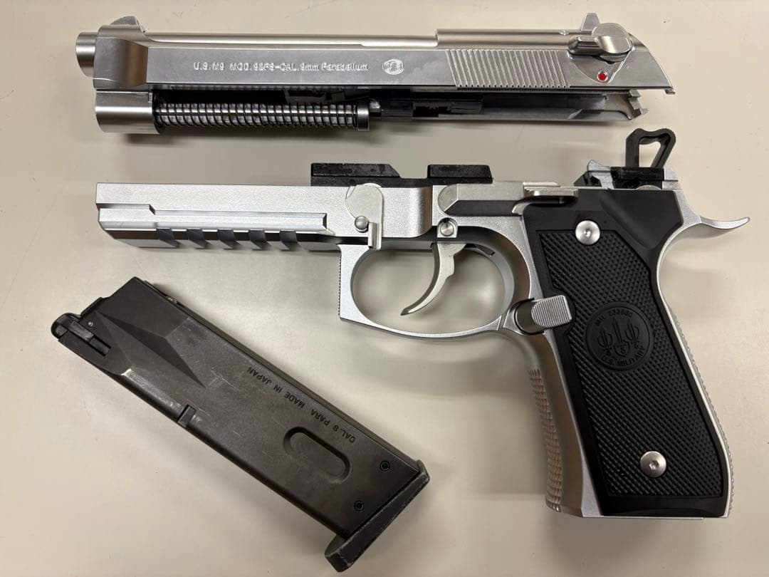 マルイ ベレッタ M9A1 ステンレス アルバートフレーム 美品 - メルカリ