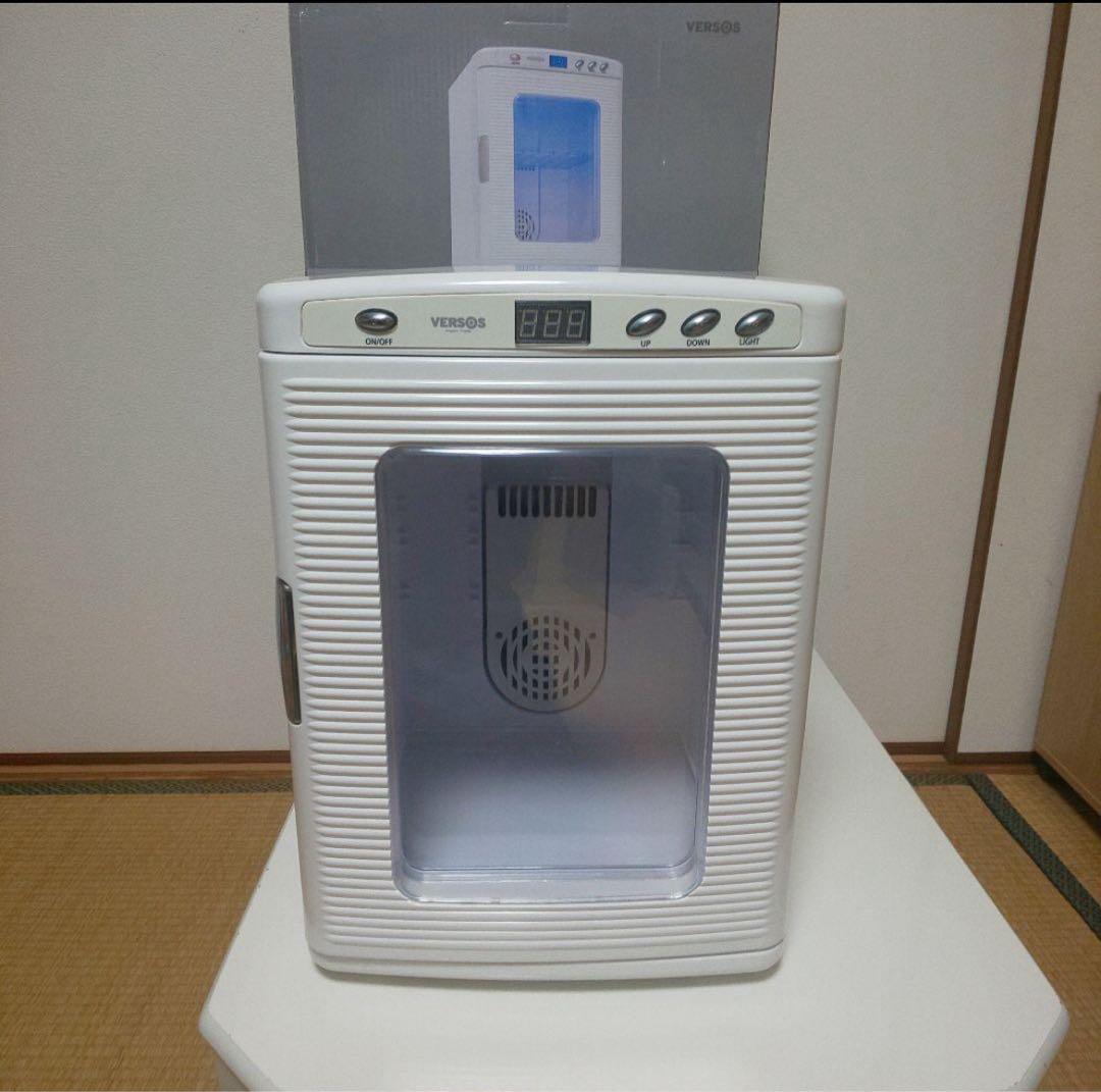 VERSOS 冷温庫 ホワイト デジタル表示25L