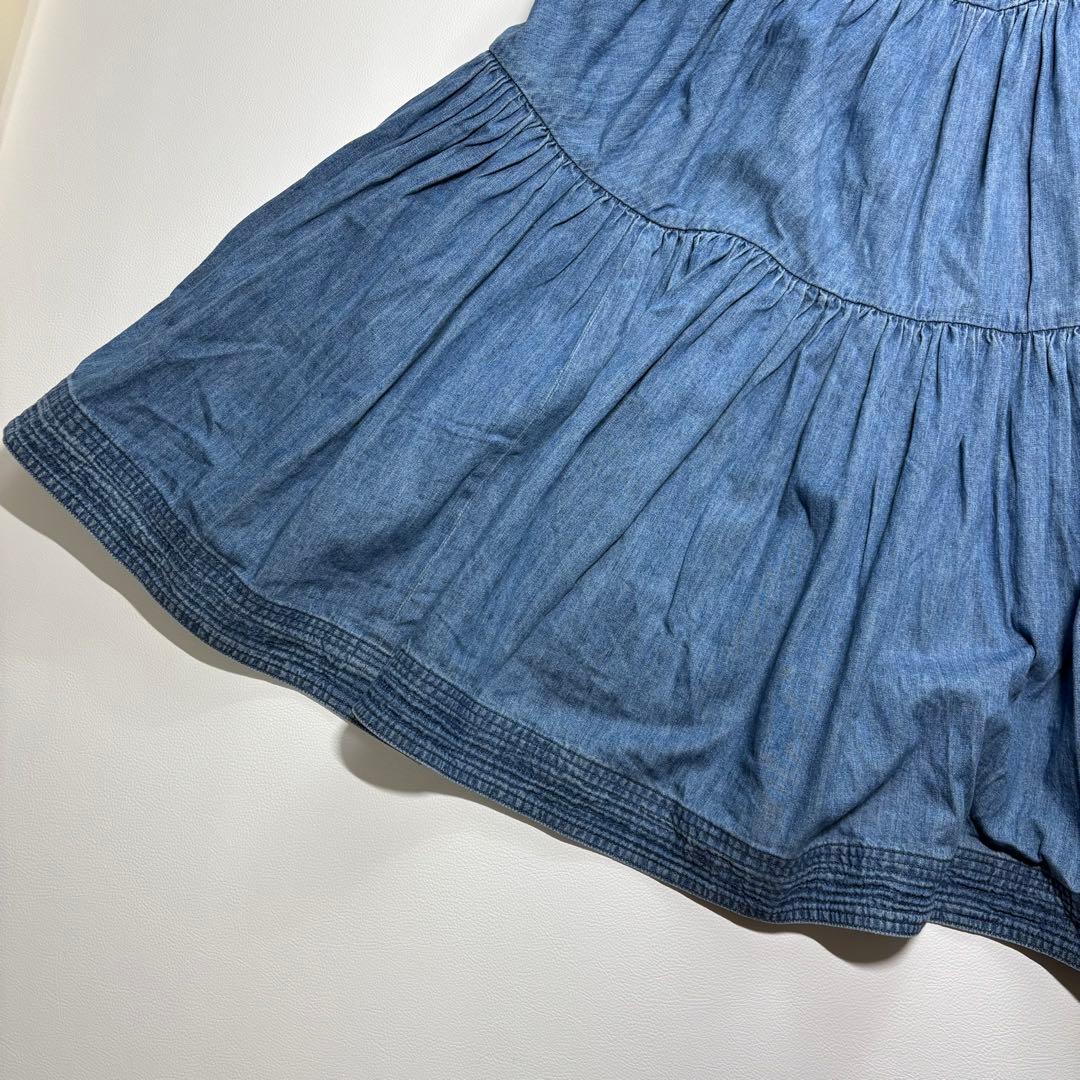 ドゥロワー Drawer ティアードデニムスカート 38 洗えます - メルカリ