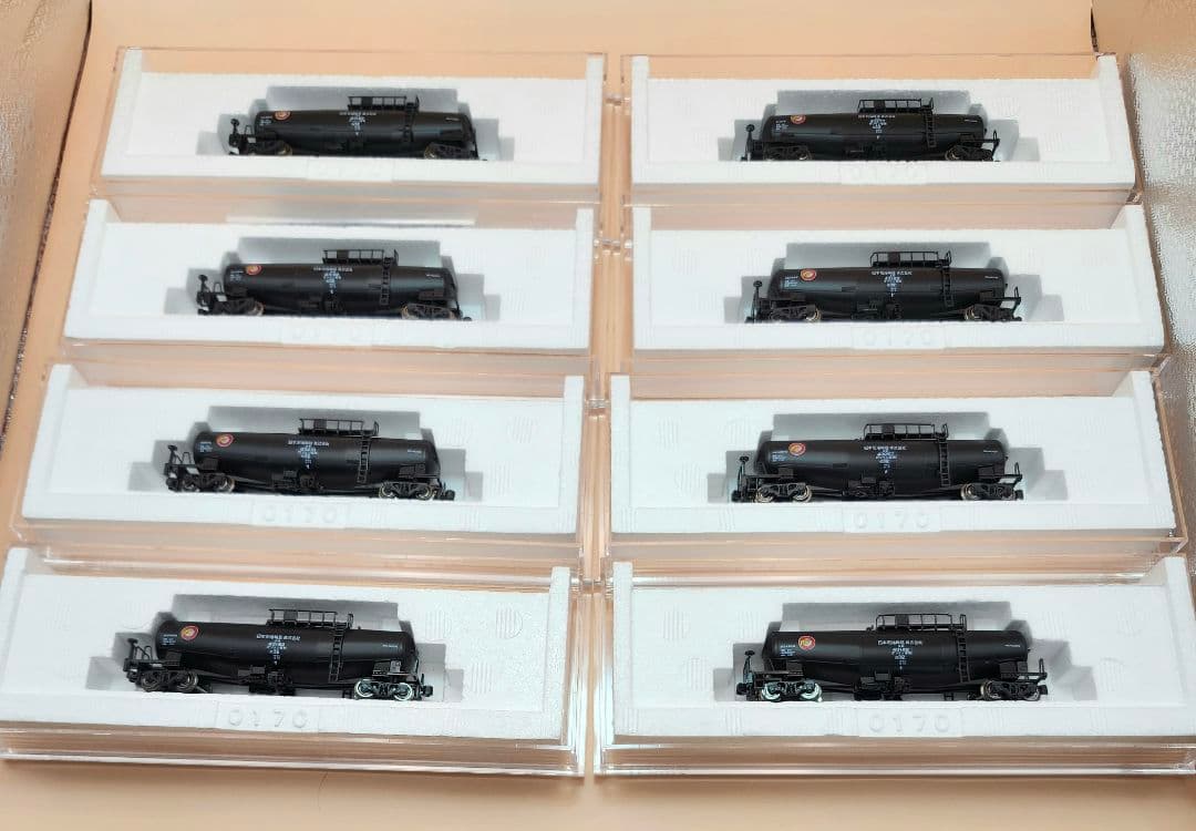 KATO`8013-7 黒タキ43000 日本石油輸送 8両セット 美品