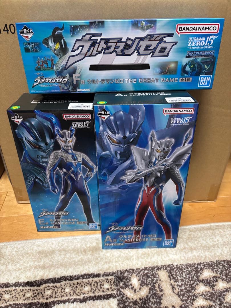 T*中様 一番くじ ウルトラマンゼロ A賞 E賞F賞　②