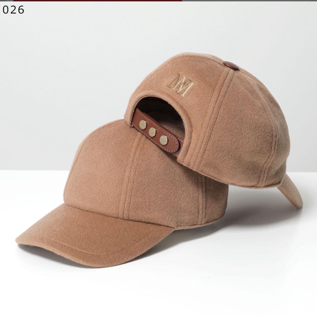 【落札済】MAX MARA マックスマーラ ベースボールキャップ