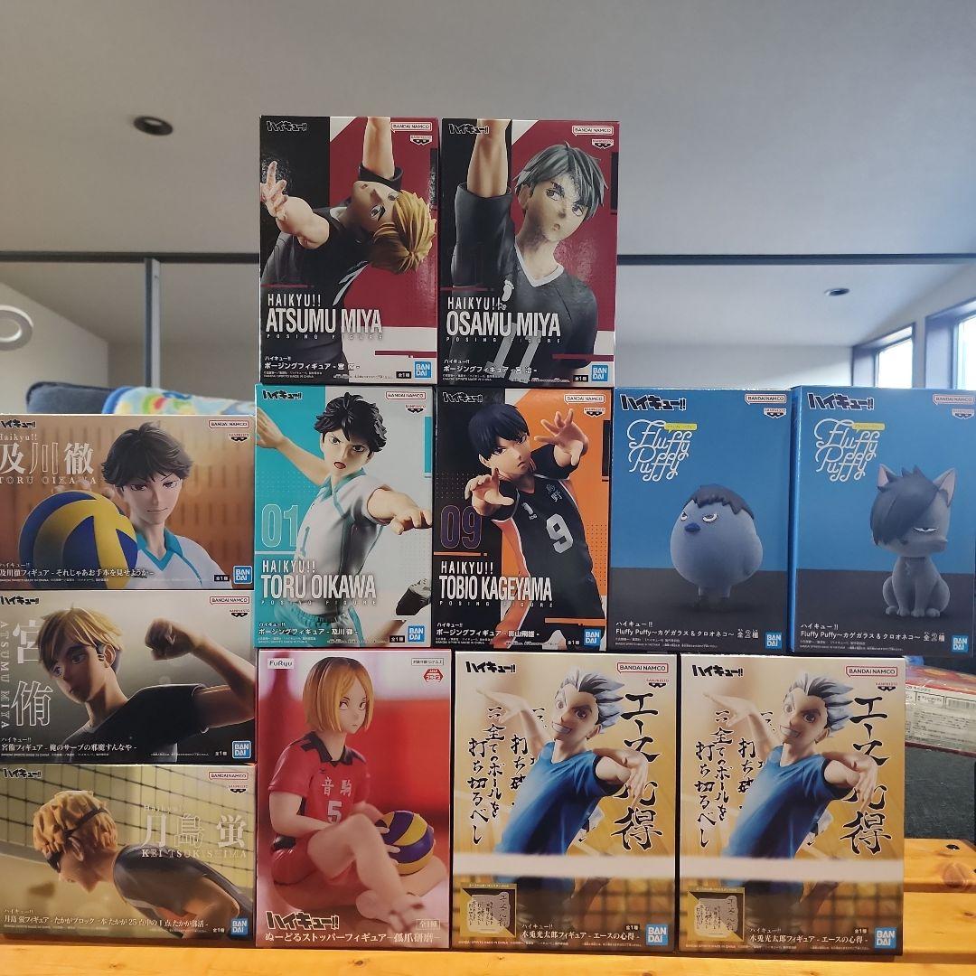ハイキュー!! フィギュア 12体セット値下げ中 るかっぷ ハイキュー!! 西谷 夕/田中龍之介 ユニフォームVer. セット
