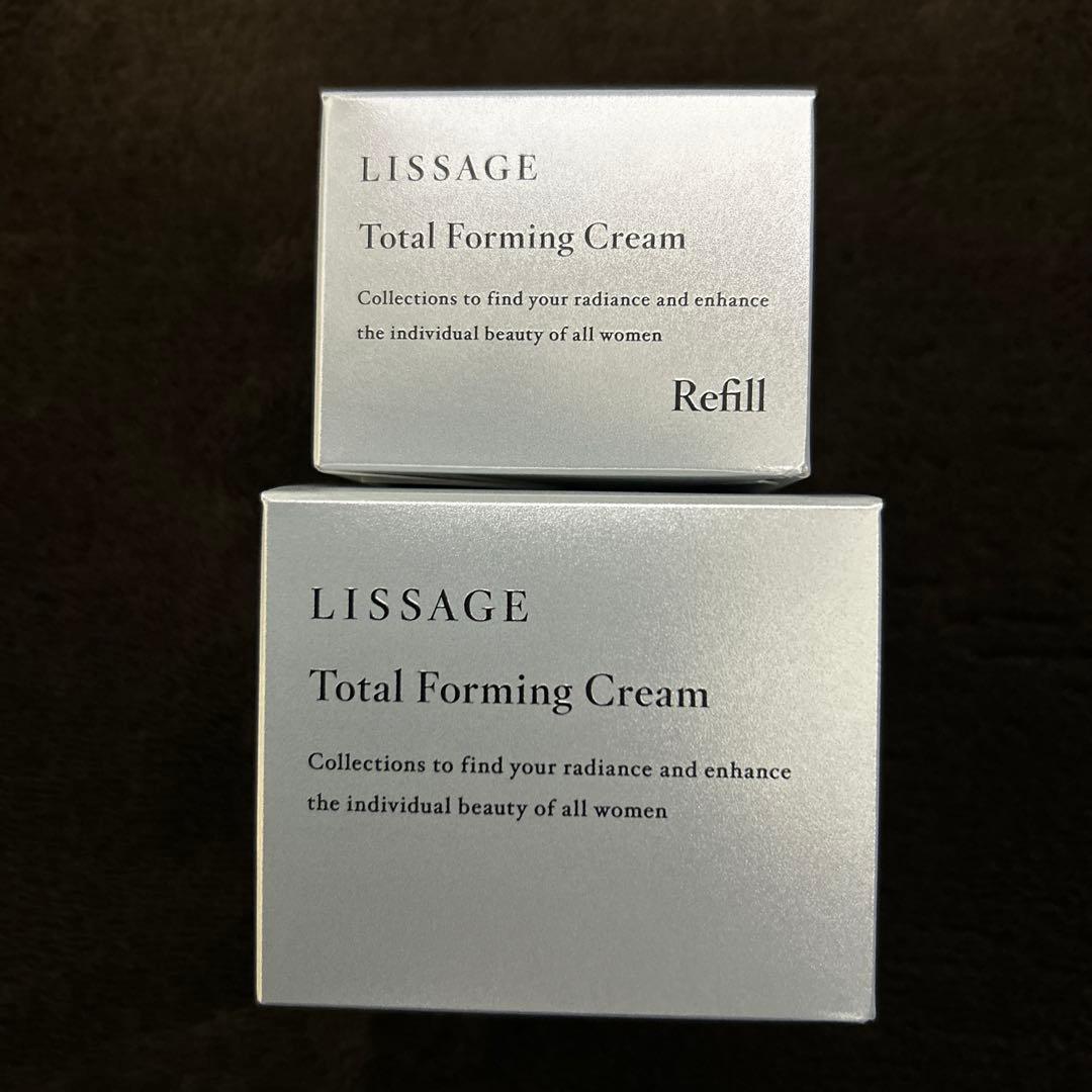 新発売！！リサージトータルフォルミングクリーム本体＋レフィル　セット