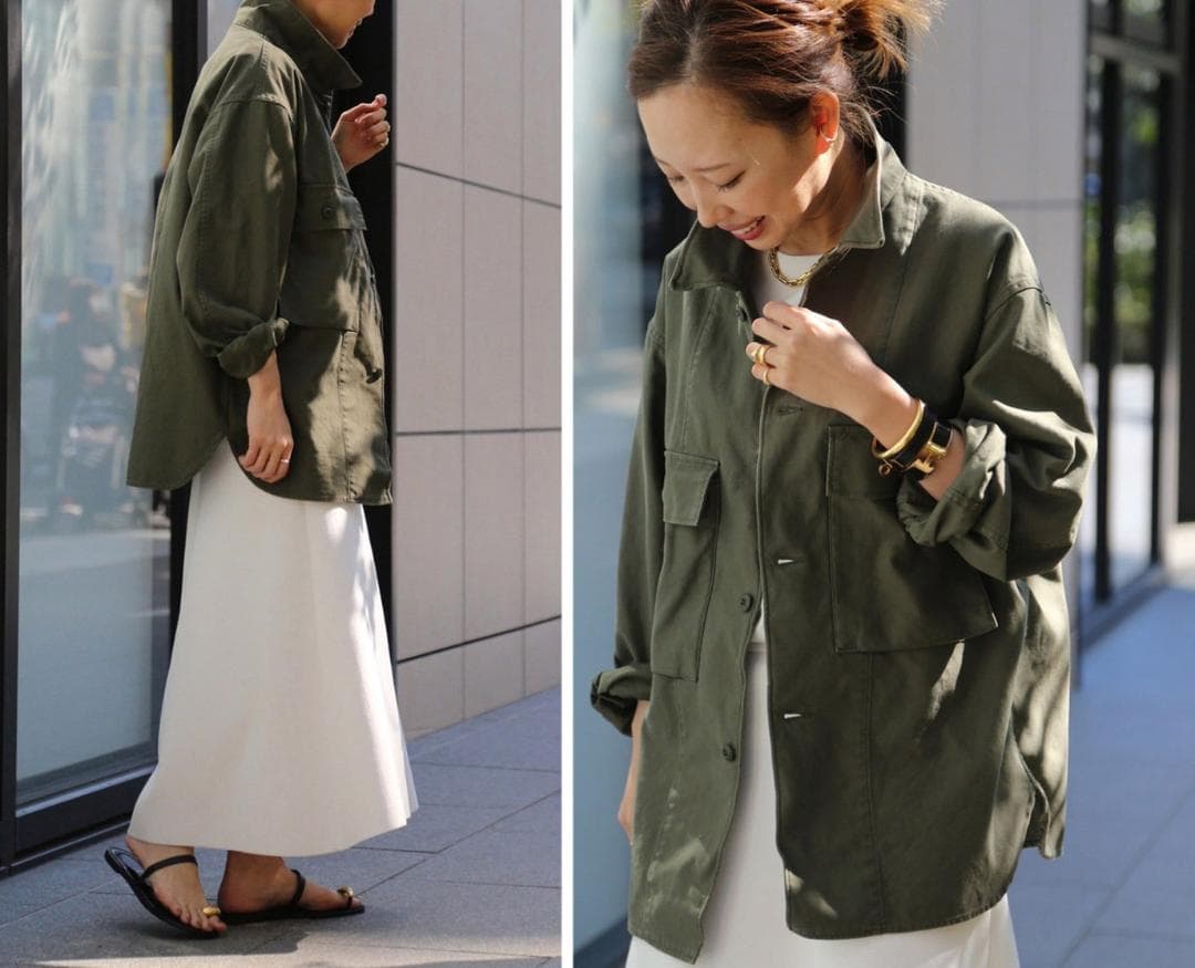 DEUXIEME CLASSE ドゥーズィエム クラス ミリタリージャケット