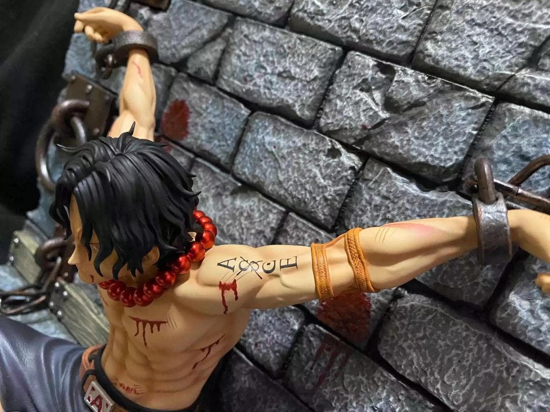 ワンピース エース 監獄 フィギュア ガレージキット 1/6スケール