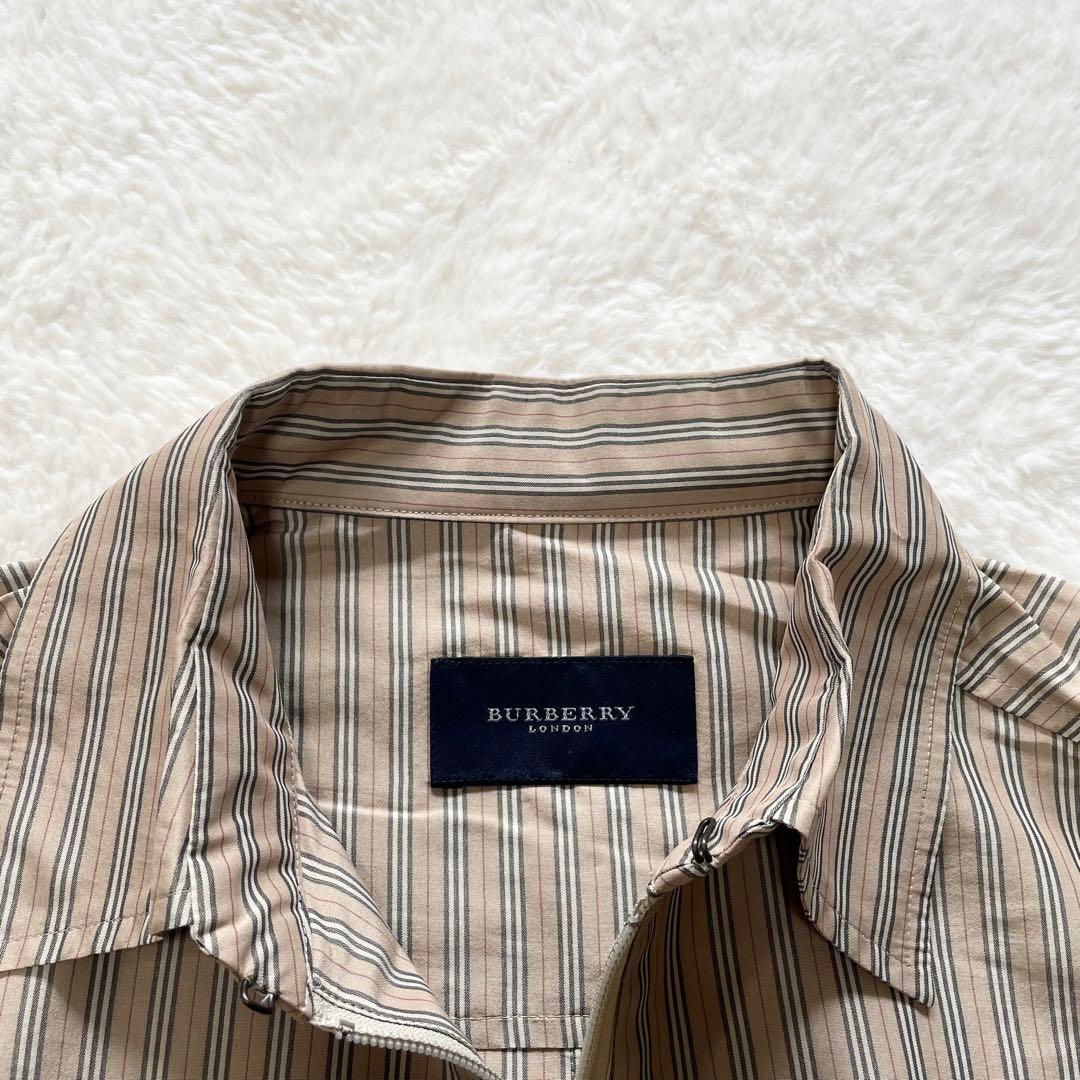 シルク混】バーバリーロンドン スイングトップ ブルゾン ノバチェック