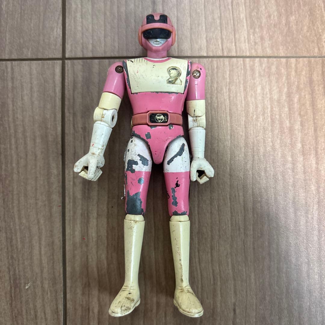 昭和レトロ レア 希少 超電子バイオマン 超合金 ピンクファイブ - メルカリ