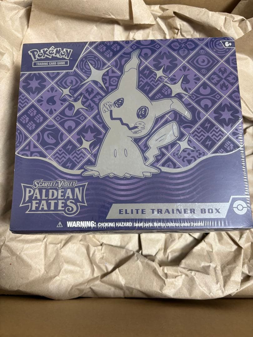 エリートトレーナーボックス　ミミッキュ　未開封　Paldean Fates ぐうてるブログ | 【レビュー】ミミッキュ エリート トレーナー