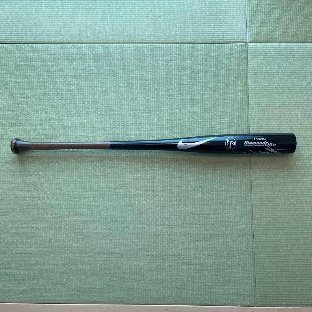 福浦和也選手　実使用　サイン入りバット