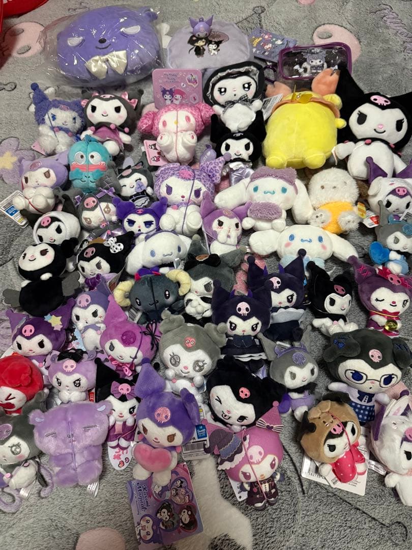 サンリオクロミなどぬいぐるみセット50以上新品