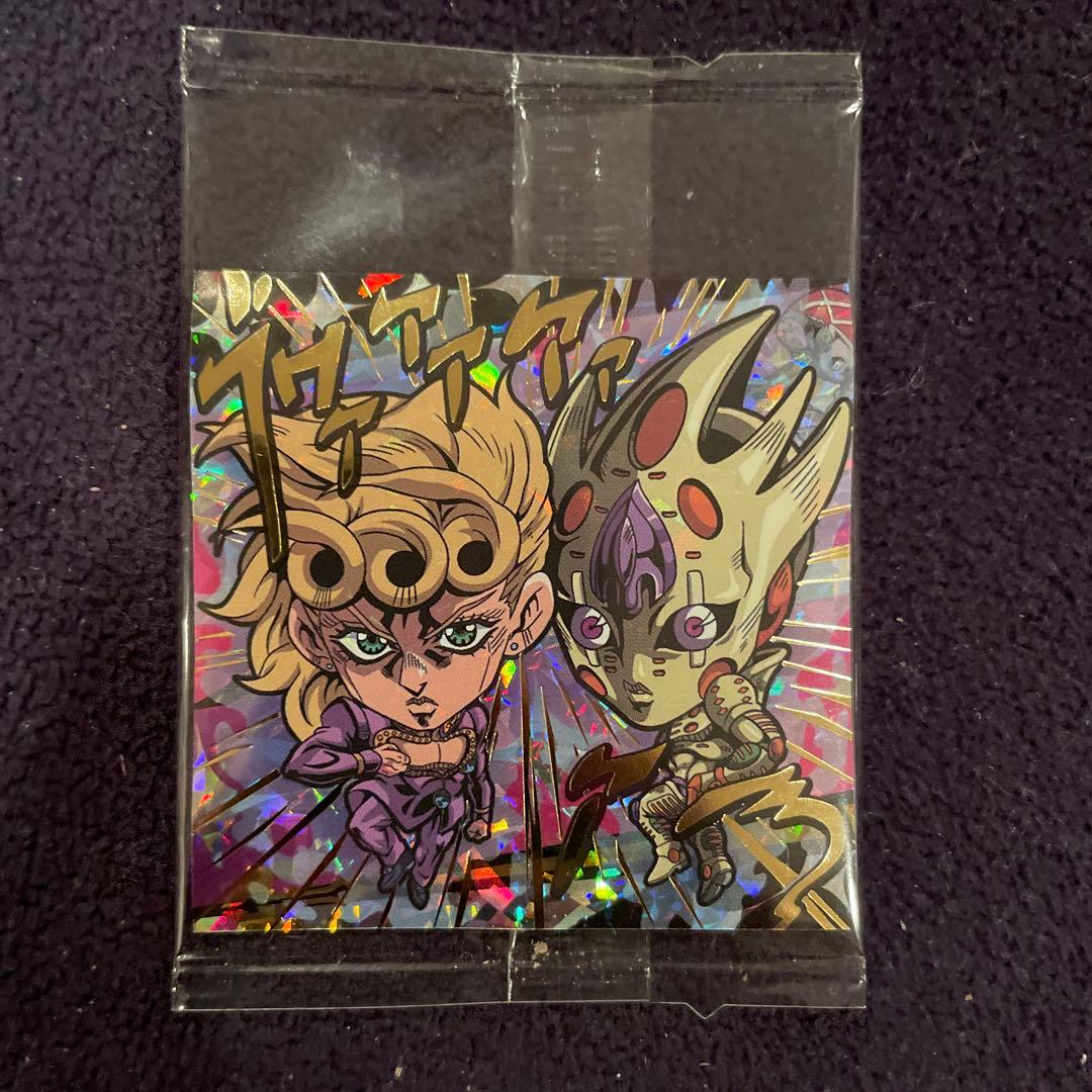 最新弾 ジョジョの奇妙な冒険 シールウエハース 5部 2弾 ジョルノ&G