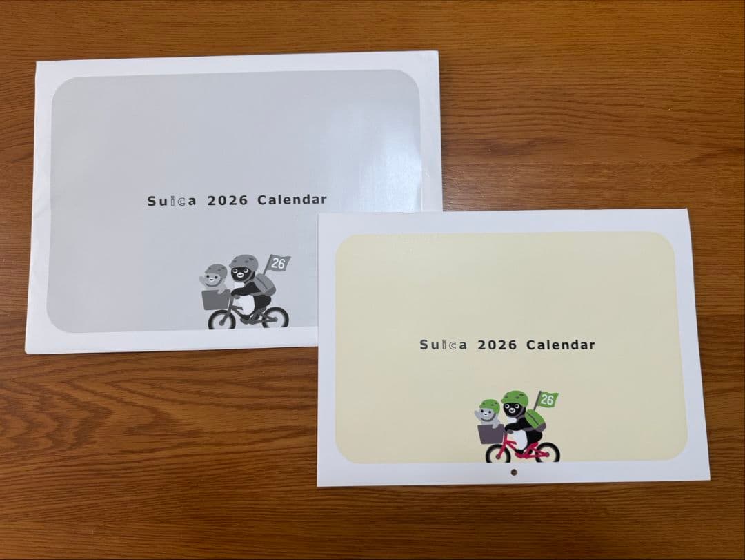 a*☆様 Suica 2026 2025 2024スイカペンギン壁掛けカレンダー