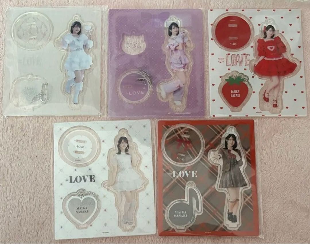 佐々木舞香 アクリルスタンド まとめ売り イコラブ 佐々木舞香 アクリルスタンド ピンキー - メルカリ