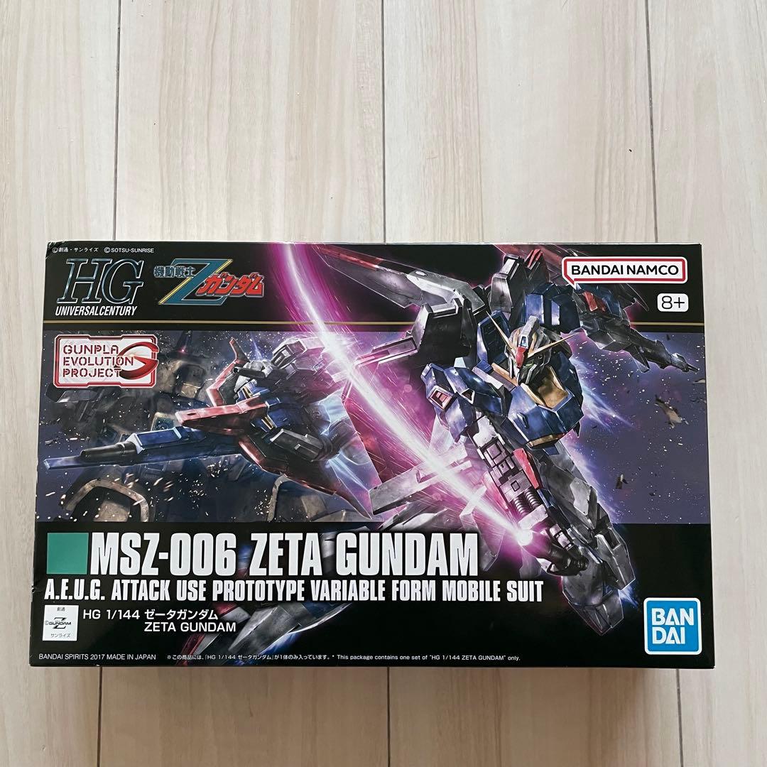 HG 1/144 ゼータガンダム ガンダム 未組立 ガンプラ hg プラモデル