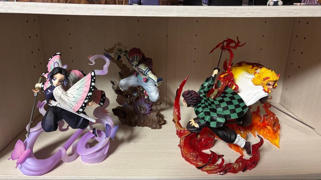 鬼滅の刃　フィギュアーツzero 煉獄杏寿郎　胡蝶しのぶ　猗窩座　竈門炭治郎