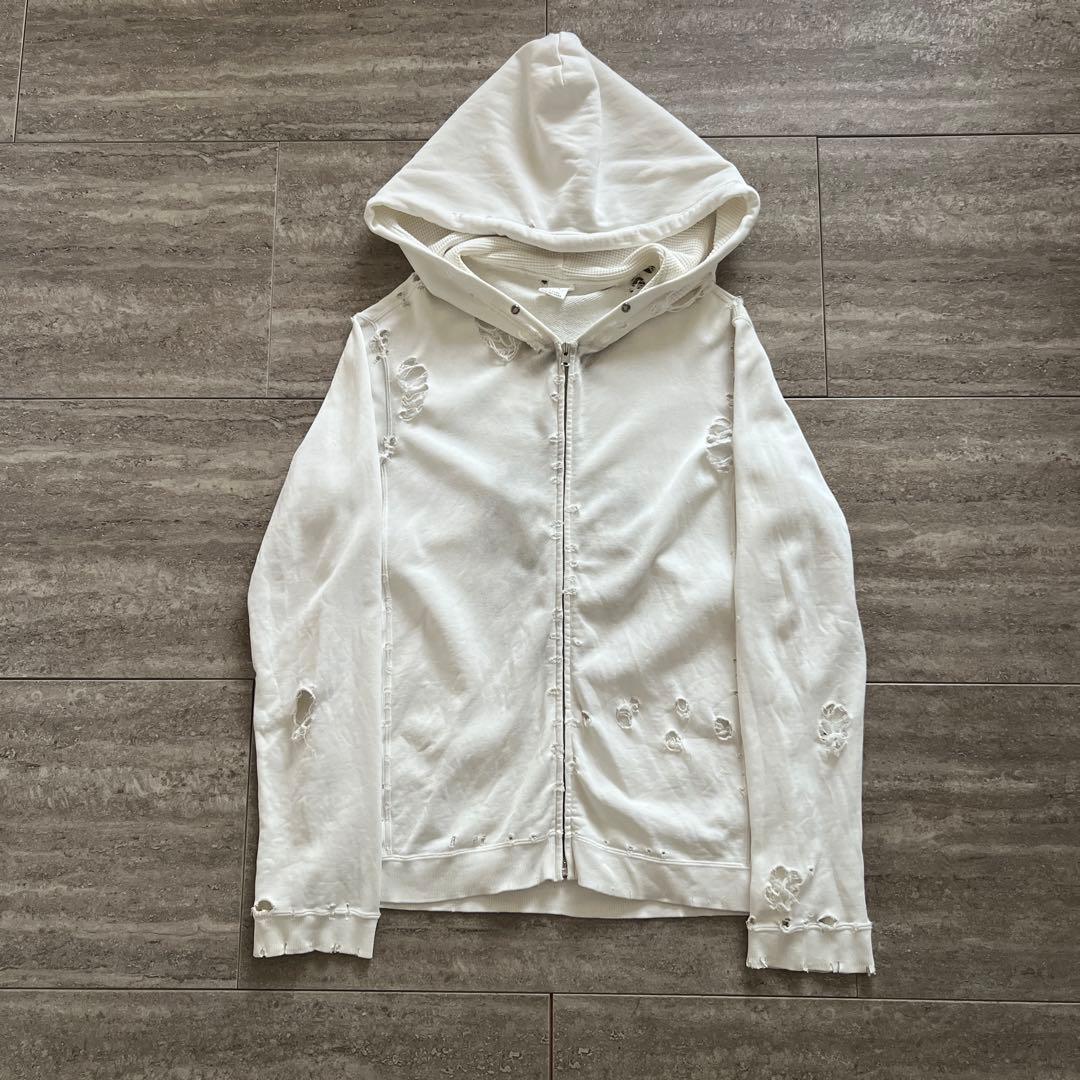 number nine modan age期 02ss zip hoodie