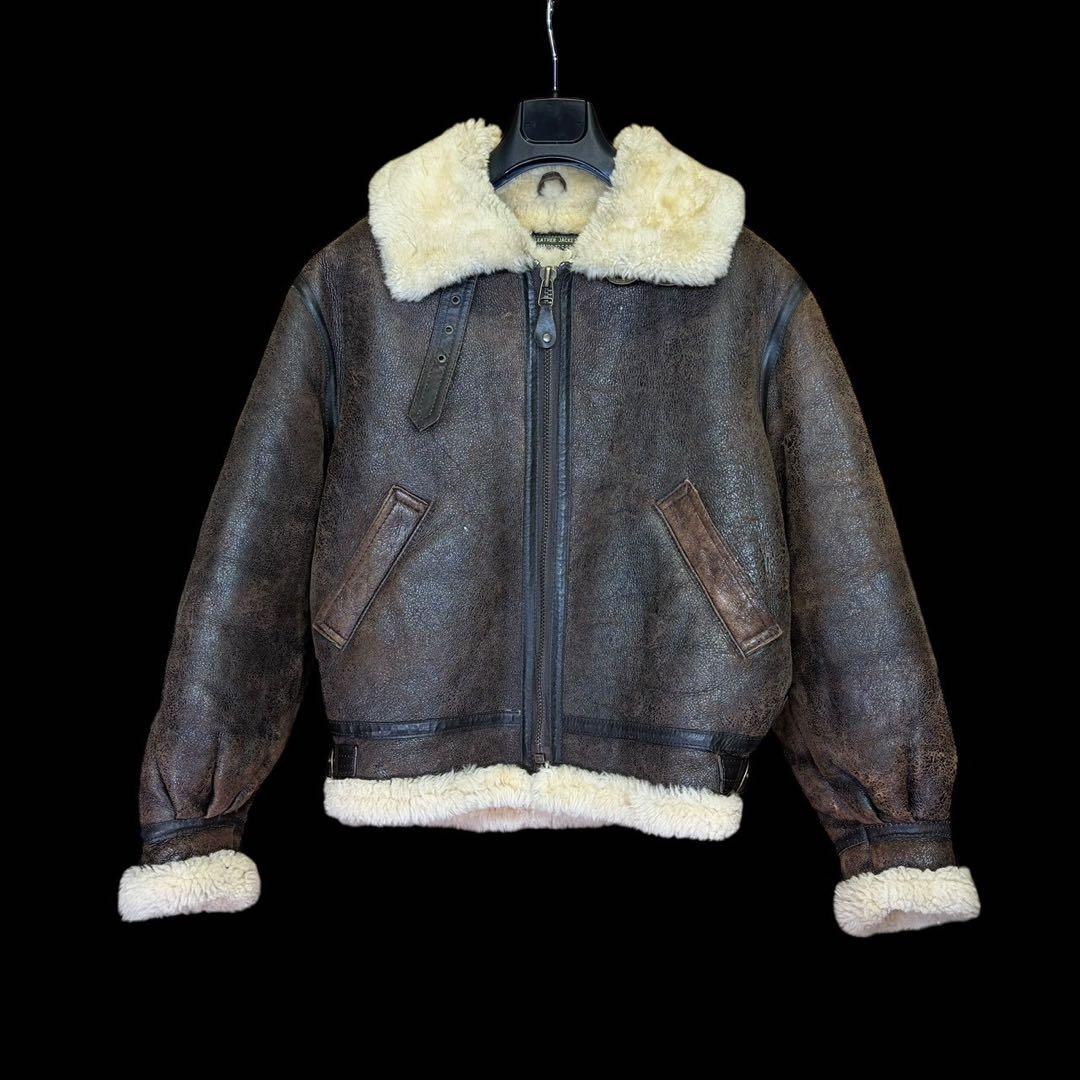 DOG-FIGHTドッグファイト B-3 ムートン フライトジャケット
