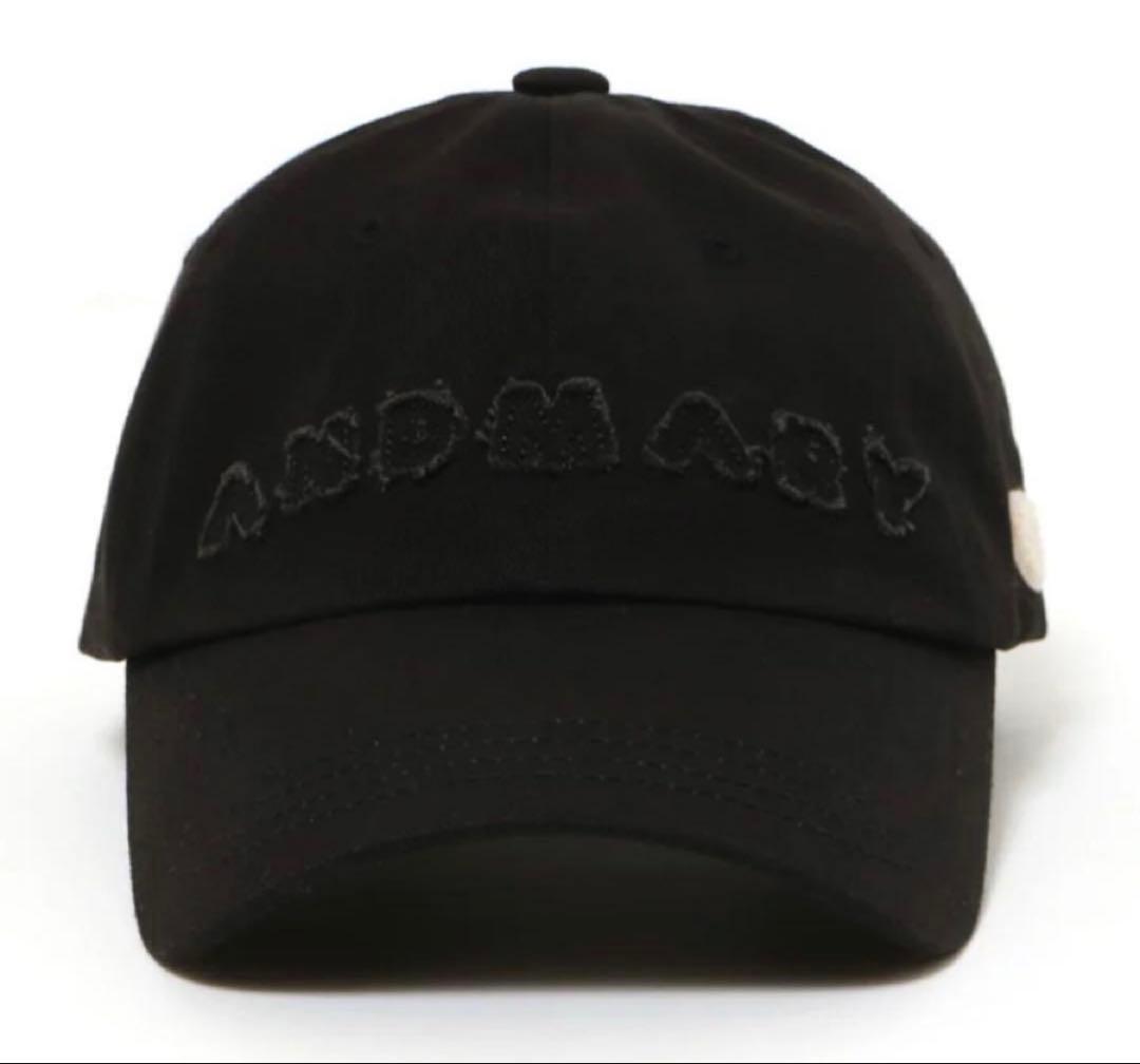 帽子 andmary Mary logo cap Black
