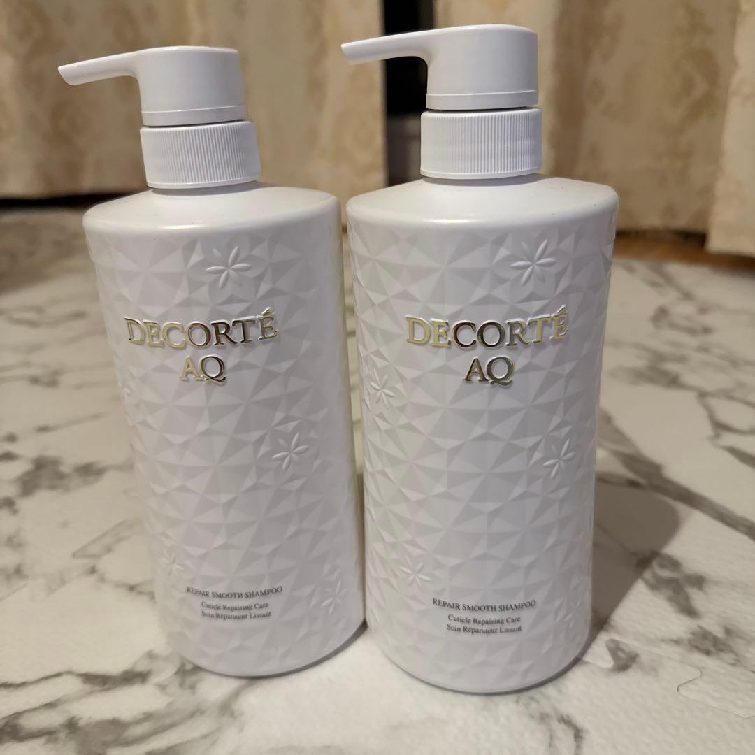 DECORTÉ AQ リペアスムースシャンプー 600ml 2本セット