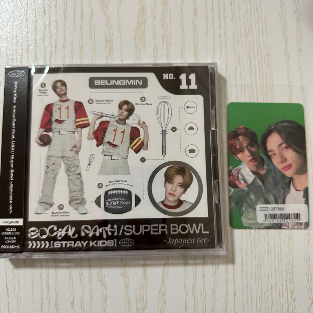 Stray kids social path スンミン トレカ リノ ヒョンジン - メルカリ