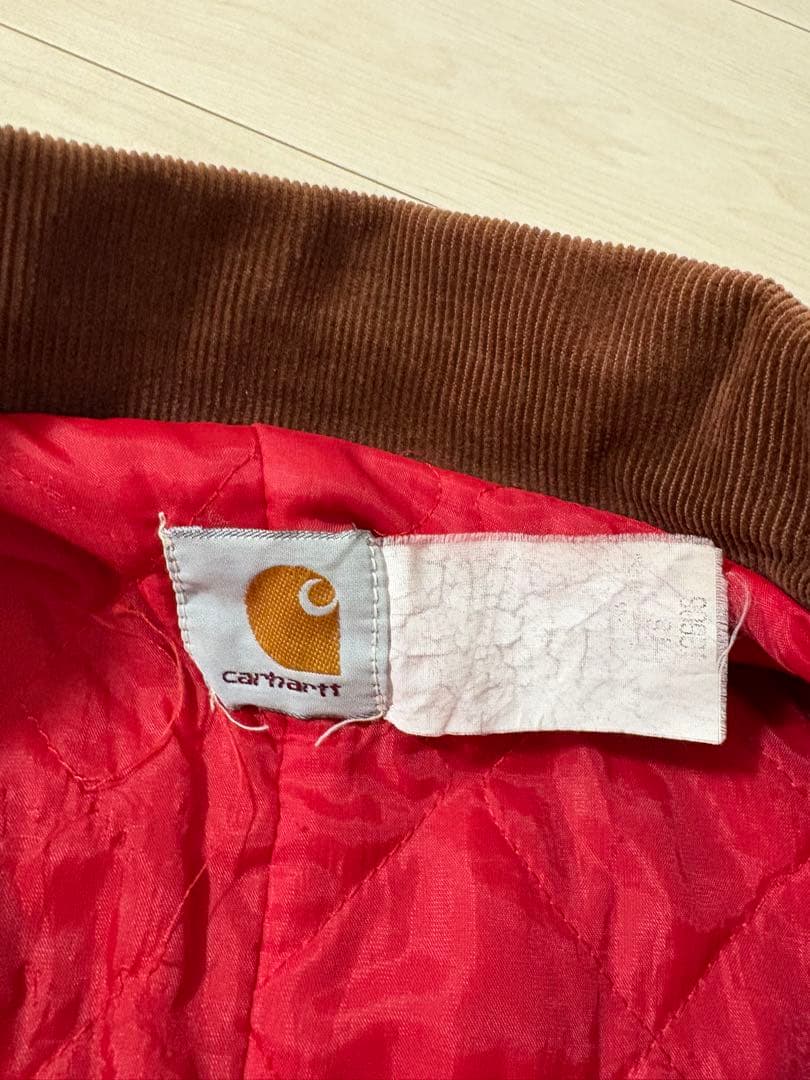 カーハート デトロイトジャケット 90s 袖リブ付き - メルカリ