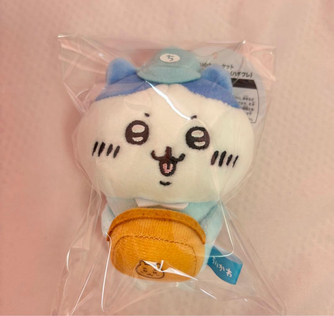 ちいかわ　働くスタッフさんマスコット　ハチワレ　正規品 ちいかわマーケット 働くスタッフさんマスコット3種セット（セット購入