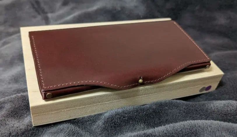 ten-to-sen. usuha-long 長財布 ワイン ギボシ - メルカリ