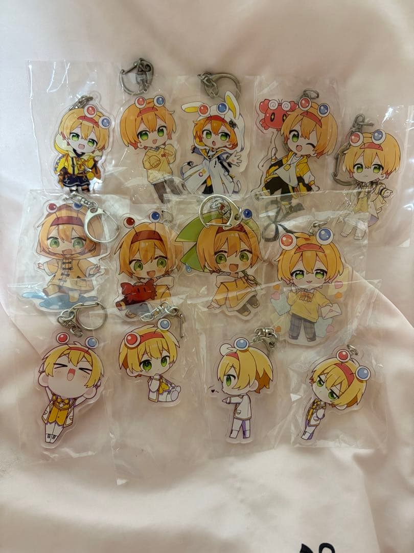 かにちゃん ちょこらび アクキー アクリルキーホルダー 13個セット