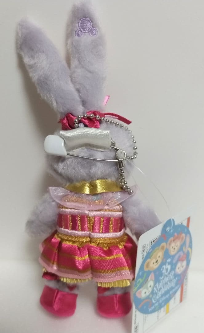 ダッフィー＆フレンズ ぬいぐるみバッジ4点 ハピエストセレブ