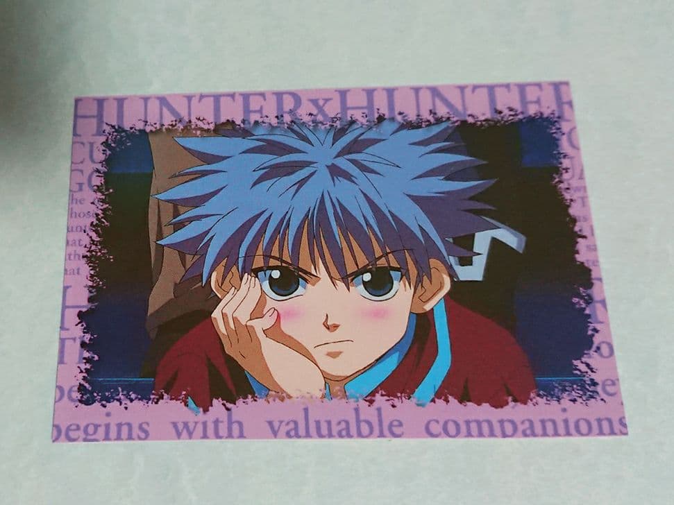 HUNTER×HUNTER ハンターハンター スクラッチカード　キルア