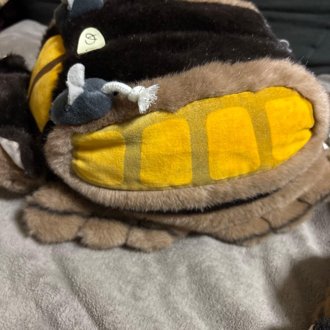 ジブリ サンアロー ネコバス ティッシュケース ぬいぐるみ トトロ