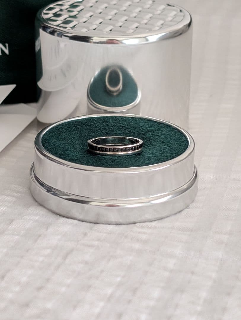 【専用】キャトルリング　ハーフブラック　59