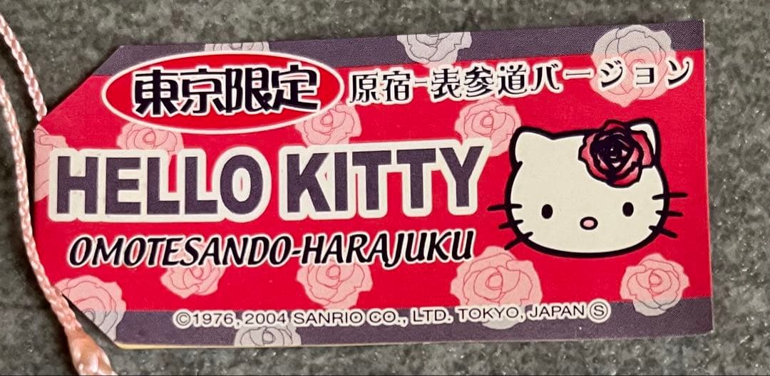 ご当地キティ 東京限定 原宿 表参道 根付け 2004年 バラ ハイヒール