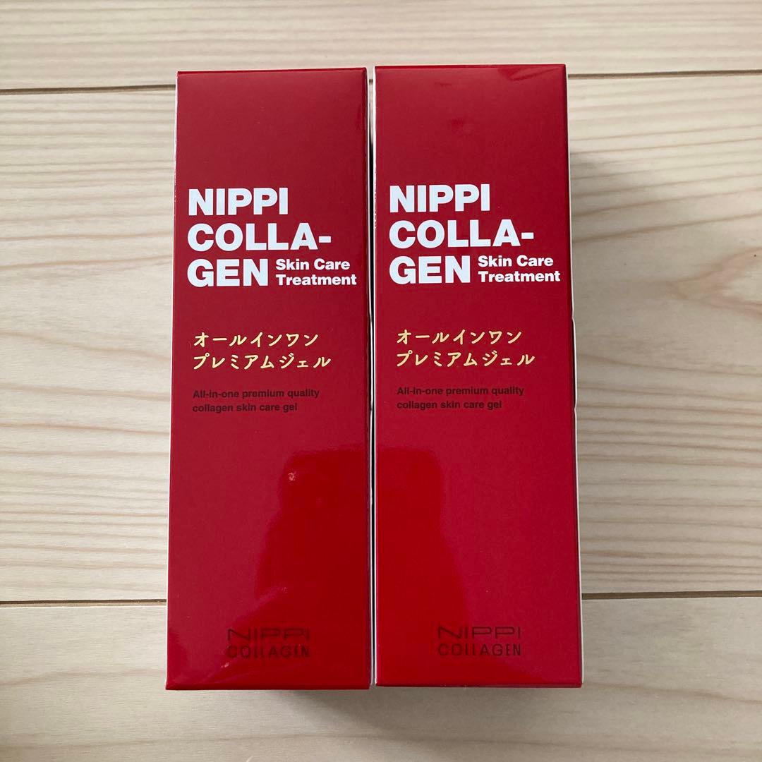 【新品未開封】ニッピコラーゲン　オールインワンプレミアムジェル　60g ×2本