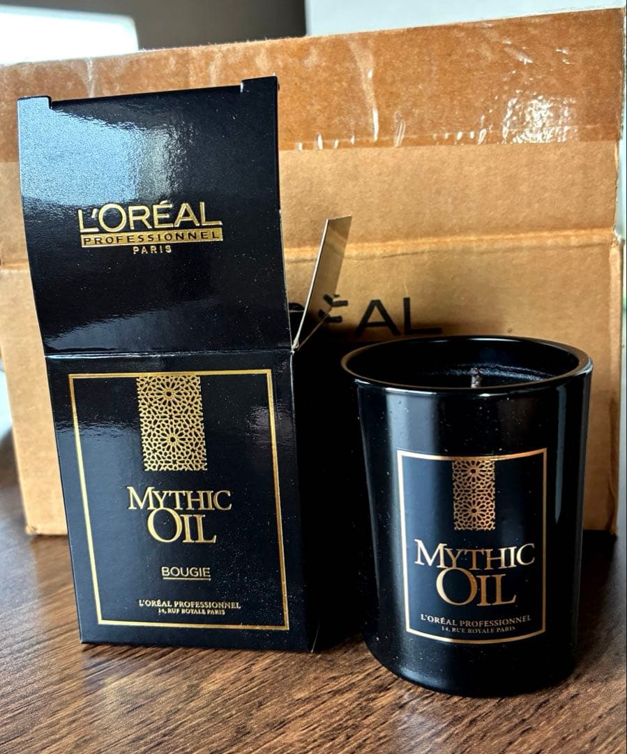 L’OREAL ミシックオイル アロマキャンドル 6個セット（非売品・未使用）