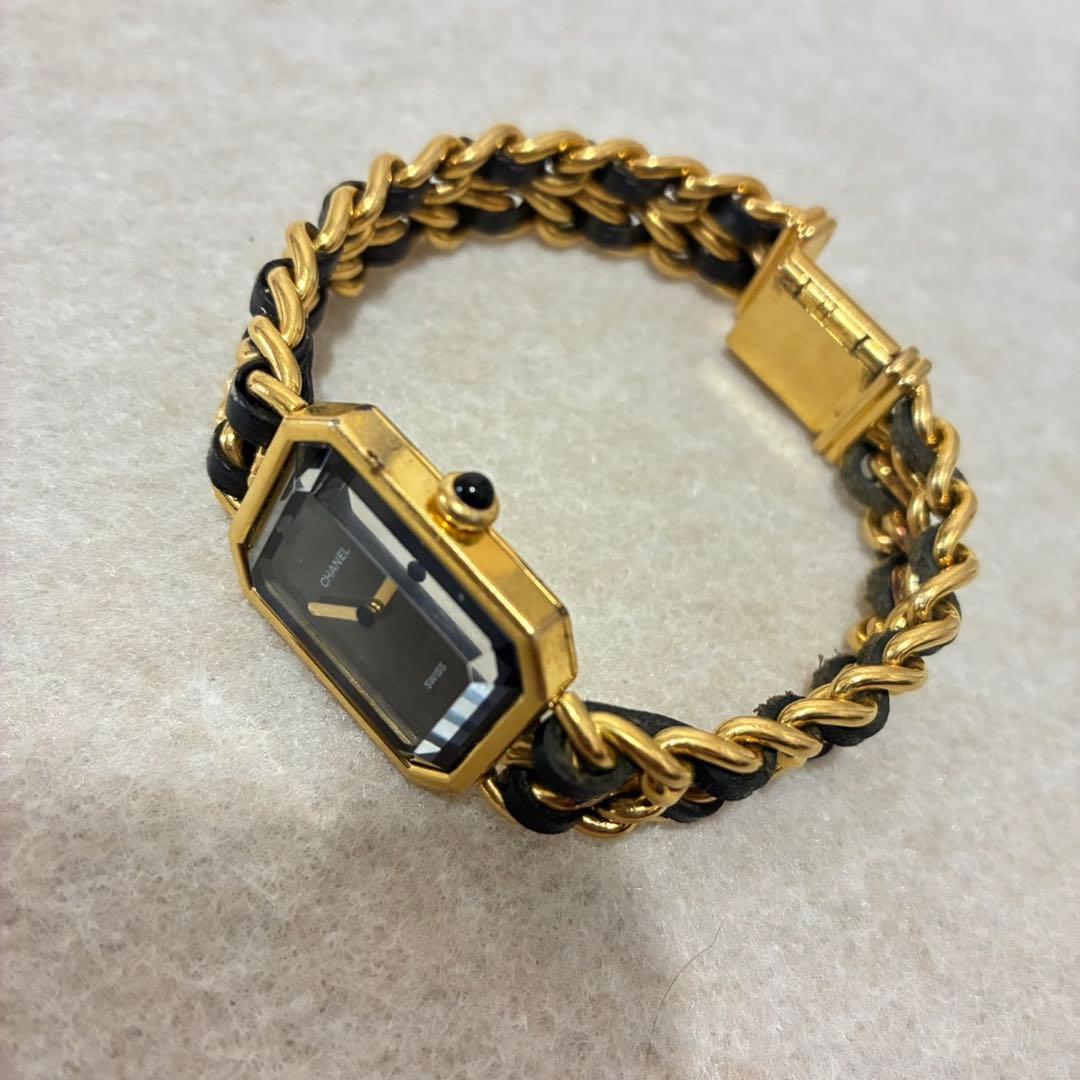 シャネル プルミエール Lサイズ H0001 腕時計レディース クオーツ