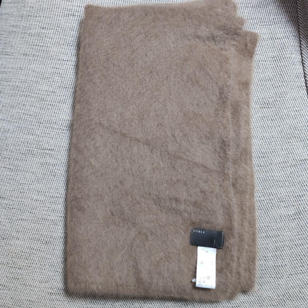 Noble ノーブル ラクーンファーニットストール - メルカリ