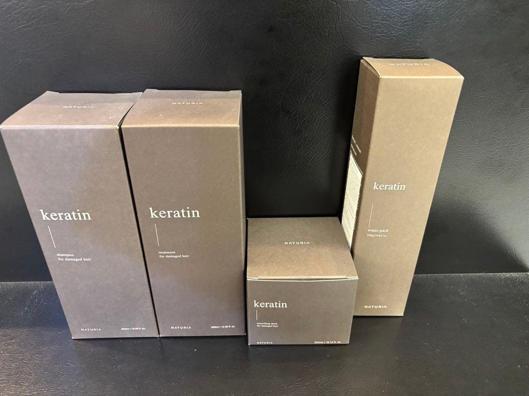 NATURIA シャンプー　トリートメント　マスク　パック　4点セット NATURIA