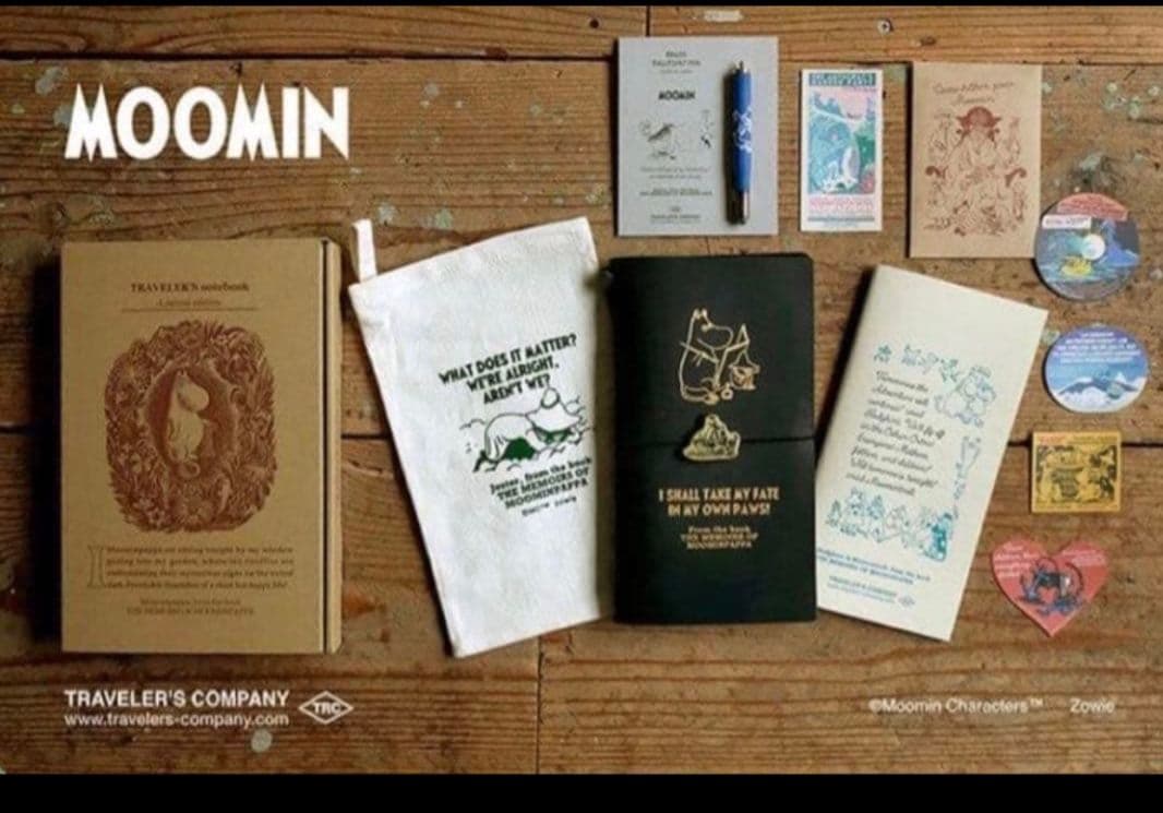 新品未開封 トラベラーズノート MOOMIN パパの思い出 ムーミン