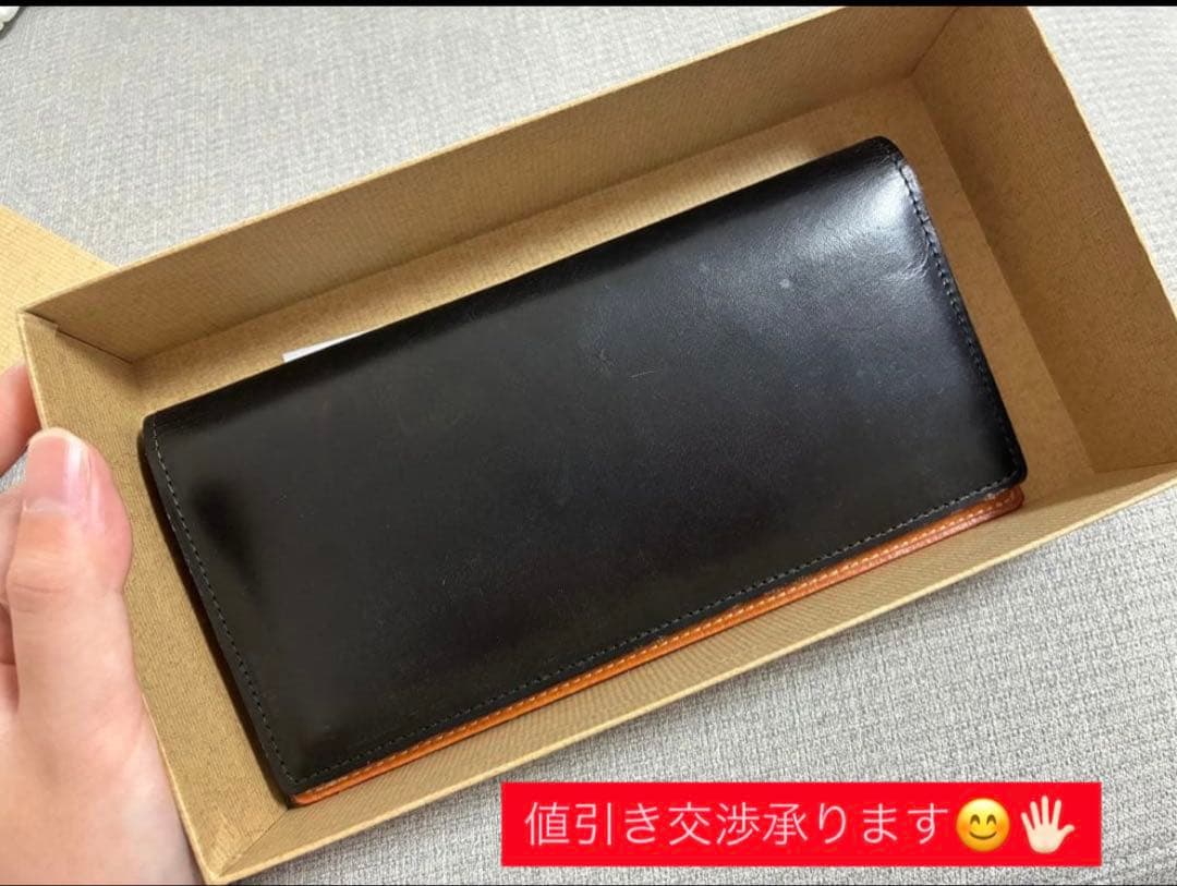 GANZO ガンゾ THIN BRIDLE シンブライドル　ファスナー長財布