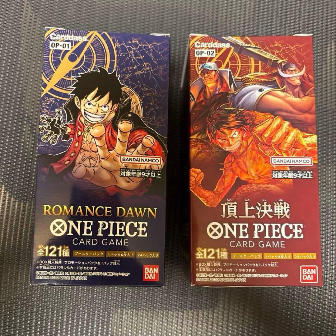 Y*s様 ワンピース カードゲーム ROMANCE DAWN & 頂上決戦 会員限定】「ONE PIECEカードゲーム ROMANCE DAWN【OP-01】24パック