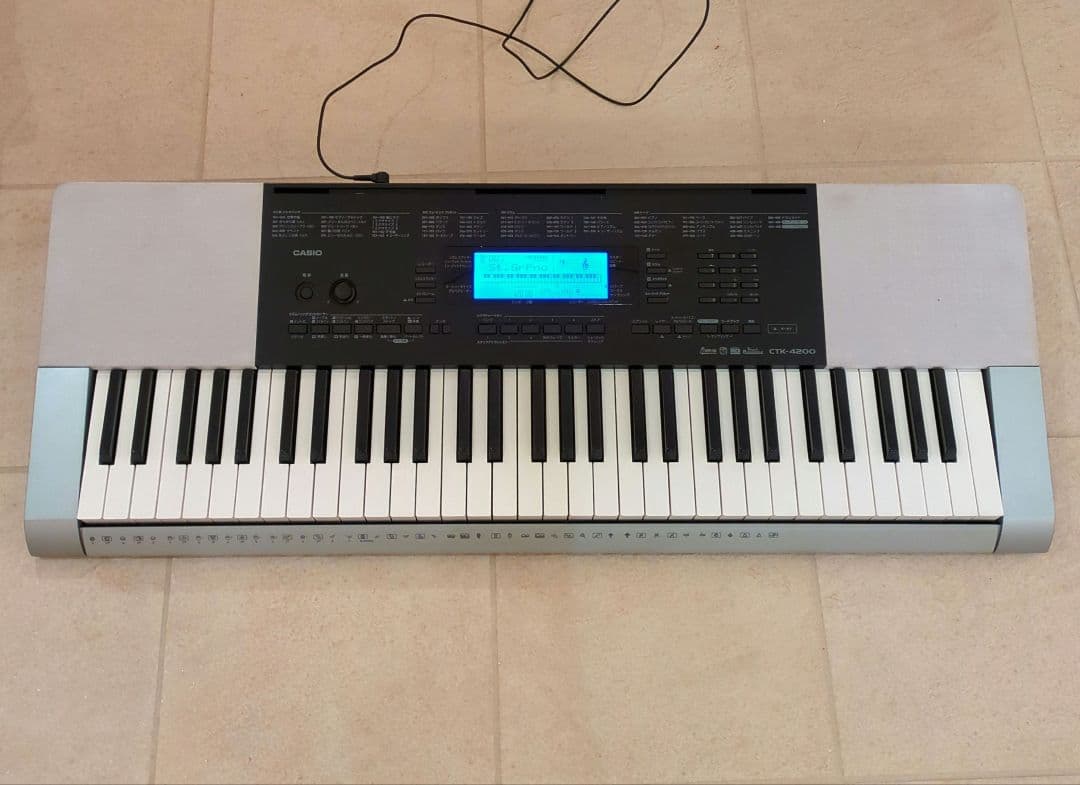 CASIO CTK-4200 61鍵盤 電子キーボード 美品♪ - メルカリ