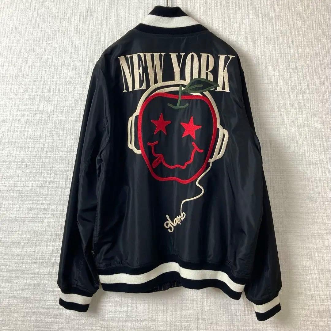 643 glamb NY stadium JKT リバーシブル　Nirvana