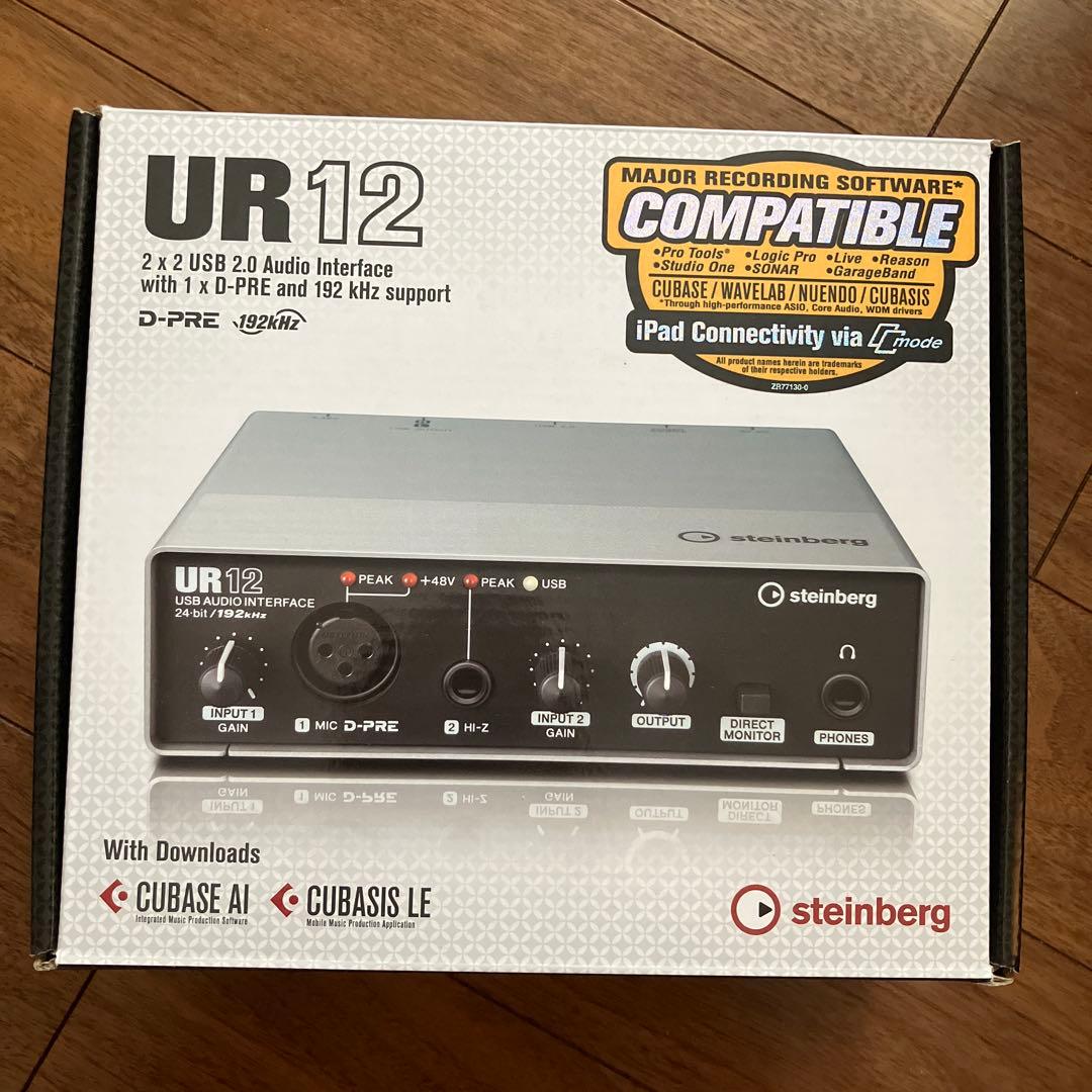 Steinberg UR12 オーディオインターフェイス　ベリンガーマイクセット