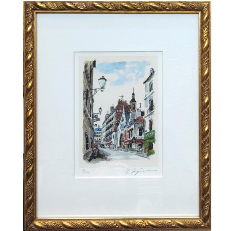 ☆藤森悠二☆「ヨーロッパ風景」ED78/300