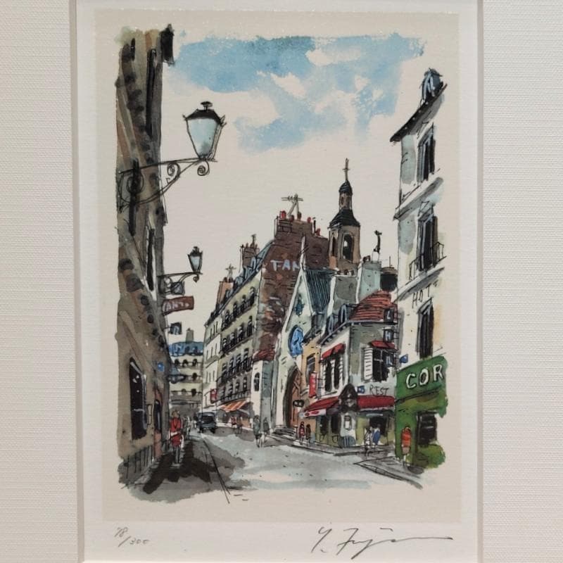 ☆藤森悠二☆「ヨーロッパ風景」ED78/300